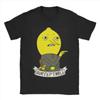 Lemongrab  Men's T Shirt  Novelty Tees Short Sleeve Round Collar T-Shirt Cotton Plus Size Tops
