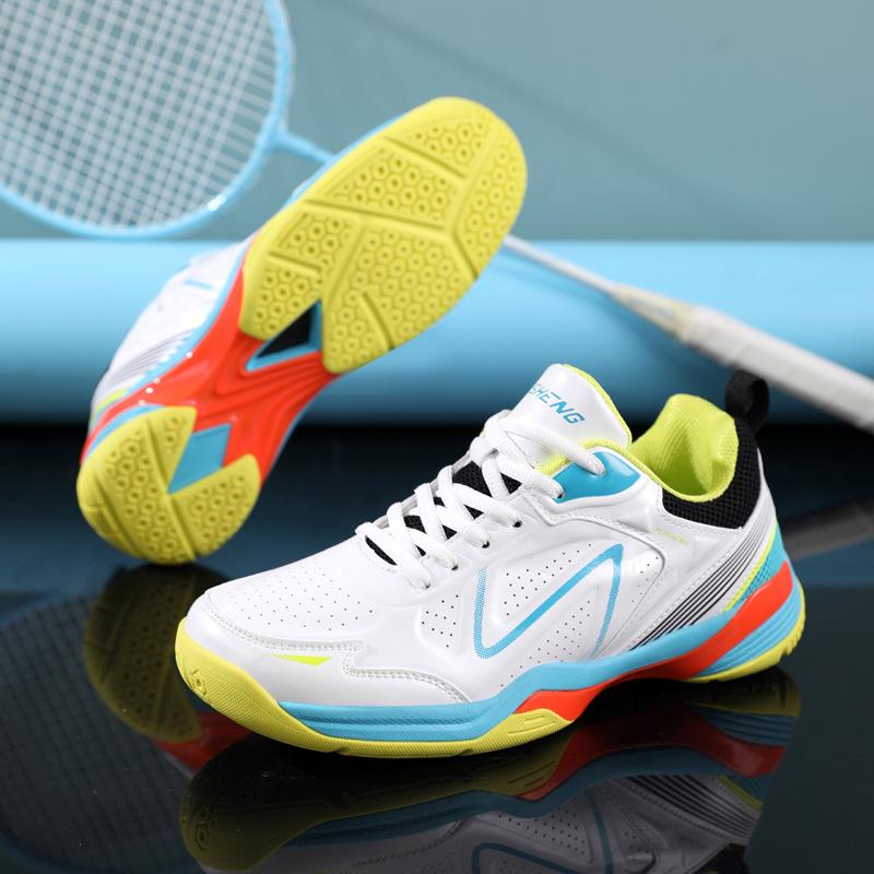 Unisex Breathable Professional Badminton & Table Tennis Shoes - New Model for Training & Student Use