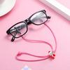 Correa elástica para el cuello con dibujos animados para gafas de niños, cordón para gafas, correa para gafas, soporte para gafas