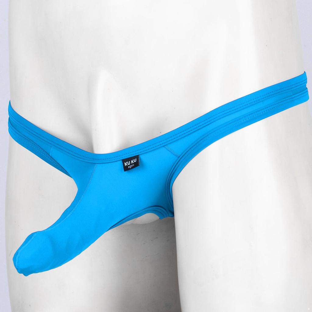 Erkek Açık Kasık Jockstrap Düşük Bel Esnek G-String Tanga İç Giyim