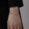 Waterproof Stainless Steel Cuban Chain Zircon Bracelets For Women Statement Female Bracelet  Accessories