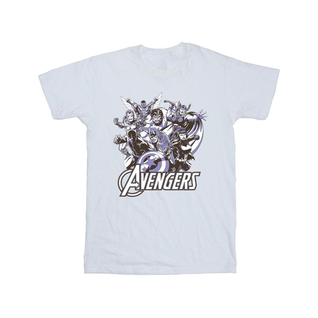 Avengers Boys Group T-Shirt