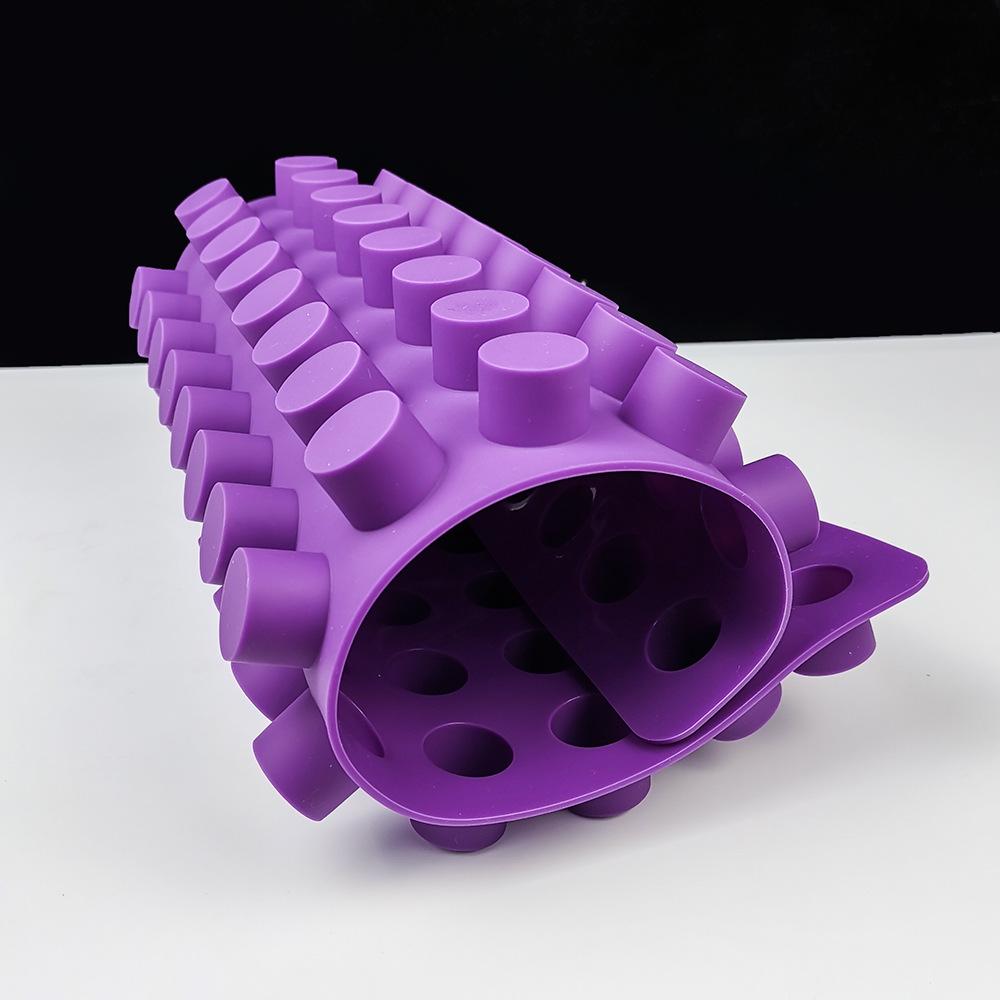 Formy na led Podnos na kostky ledu 88 dutin Mini kruhový sloupek Silikonová forma Forma na lanýže na cukroví Forma na čokoládu Formičky na fondanty Pomůcky na pečení