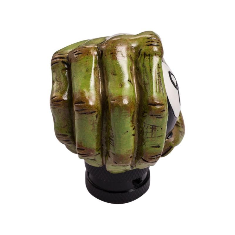 Resin Plastic Car Modified Green Ghost Hand Car Gear Shifter Modified Gear Lever Shifter Knob Manual