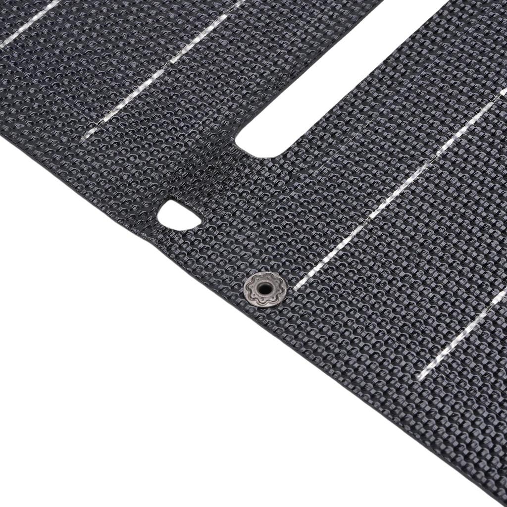 Faltbares Solarladegerät 40W Doppelte Typ-C-Anschlüsse Monokristallines Silizium-Solarpanel für Telefon Laptop