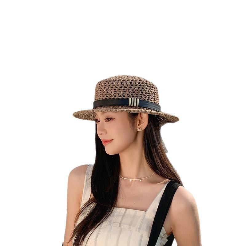 Classic Sun Hat With Wide Brim For Outdoor Sun Protection Summer Casual Wear