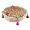 Safe Parrot Straw Durable Bird Toy Swing Nest Hanging On Birdcage