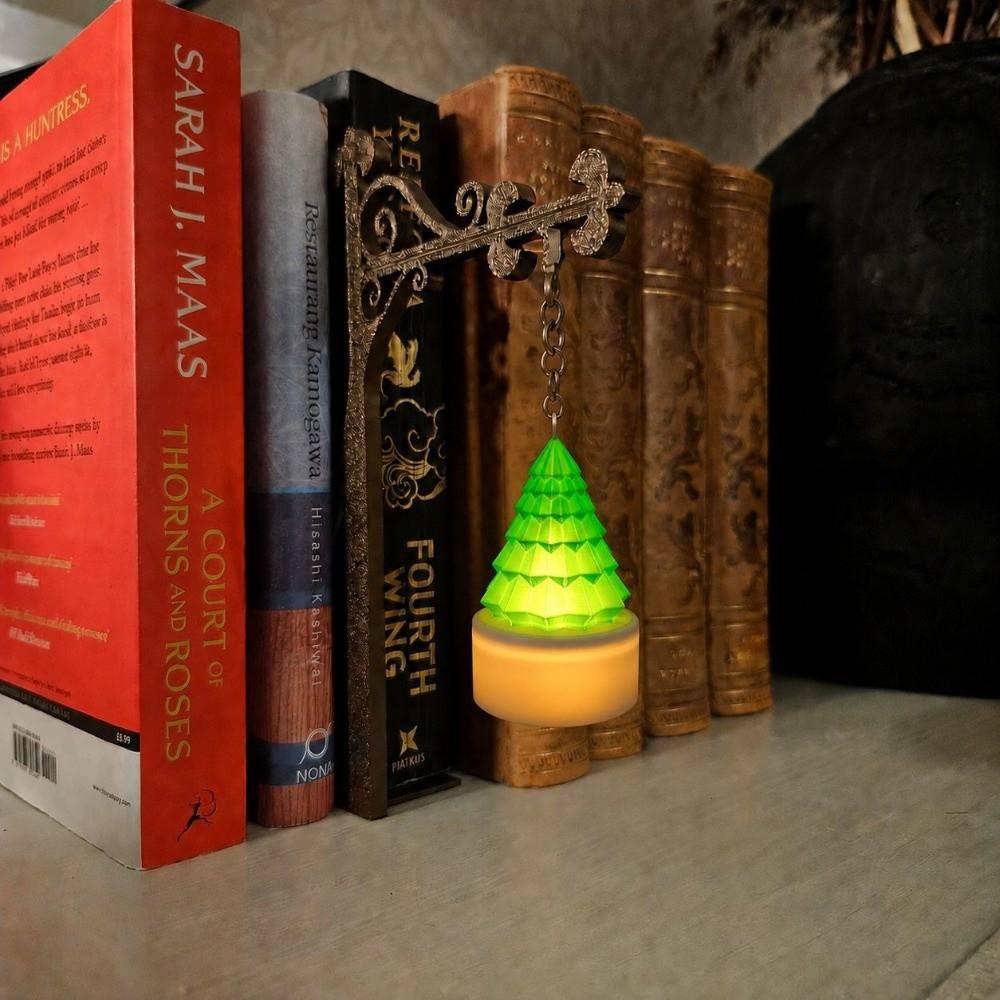 LED-Licht Bücherregal Lampe Dekoratives Design Laternenlicht Nachtlicht Innenbeleuchtung
