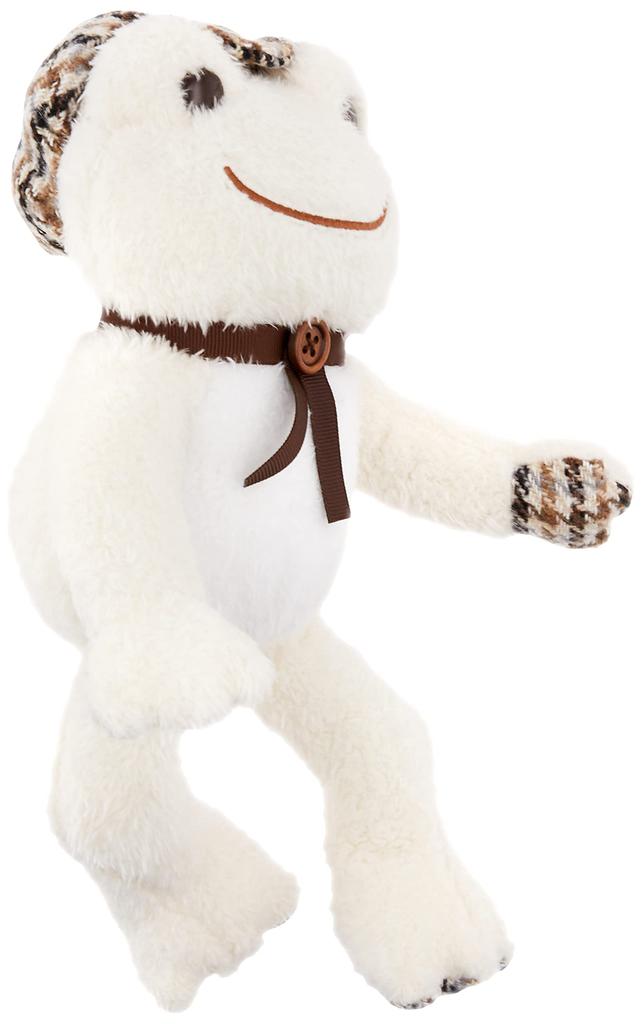 Nakajima Corporation Pickles Brown Check Bean Doll Beige 175144-22