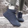 Plysch Vandring Snöstövlar Dam Ankelstövlar Herr Varma Bomullsskor Halkfria Utomhus Trekking Camping Sneakers