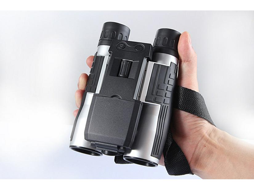 HD Night Vision Binoculars Camera with Screen for Bird Watching and Photography
