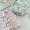 Glossy Cute Portable Camera Case Soft Anti Fall Makeup Bag for Girls Travel Makeup Bags Toiletry Bag Cosmetic Organizer 2026