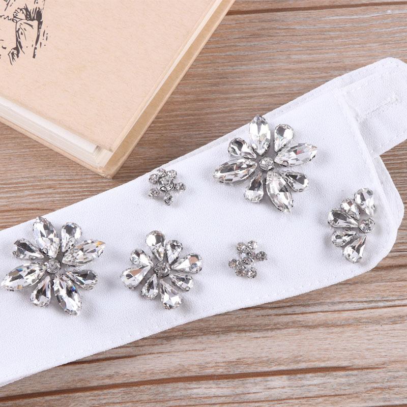 fake false shirt collar rhinestone beaded detachable collars for women decorative choker collar  apparel accessories