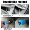 Tapas de válvulas luminosas para neumáticos de coche, decoración nocturna que brilla en la oscuridad, tapa de válvula de cubo de rueda de bicicleta y motocicleta, accesorios de diseño para neumáticos de coche
