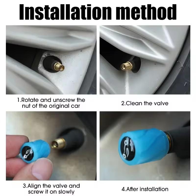 Capace de supapă luminoase pentru anvelope de mașină, decor strălucitor de noapte, mașină, motocicletă, butuc de roată de bicicletă, capac de supapă, accesorii pentru stilul anvelopei de mașină