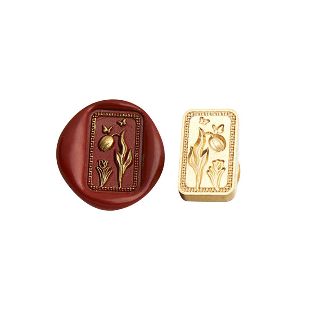 Speciálně tvarovaná smaltovaná měděná hlava 3D reliéf Ohnivá barva měděná hlava DIY Manuální obálka s pozvánkou na účet pro dárek Scrapbooking