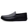 Echtes Leder Penny Loafers Herren Mokassins Sommer Aushöhlen Herren Freizeitschuhe Atmungsaktiv Slipper Flats Männliche Fahrschuhe 2024
