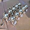 Lot of 10 Key Ring Scuba Diving Mini Divers Helmet Solid Brass Dive Key Chain