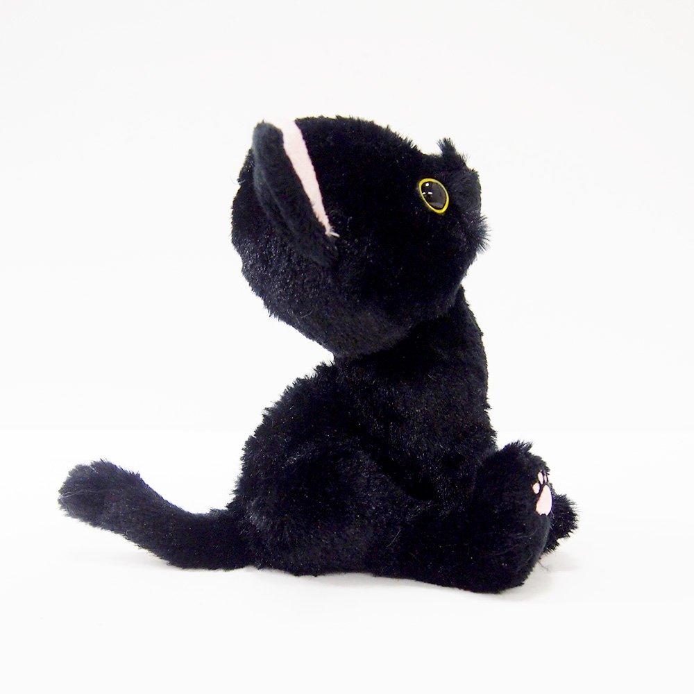 Sun Lemon Kitten Black Cat Plush Toy, 15 x 16.3 x 7.2 cm, Animal, Cat, P-7551