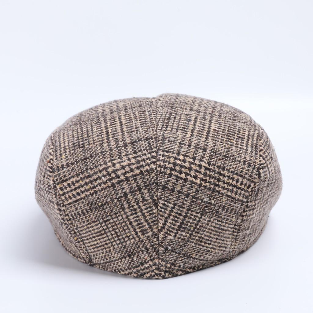 Männer Frauen Hahnentritt Retro Hüte Casul Atmungsaktive Winter Warme Komfort Baskenmütze