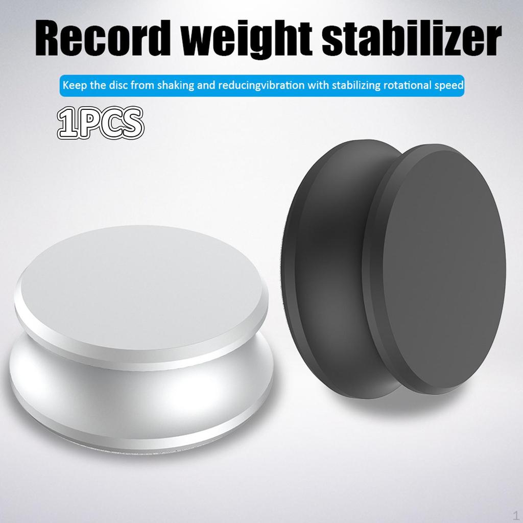 Aluminum Record Weight Stabilizer for LP Player, Practical Turntable Clamp
