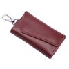 Genuine Leather Keychain Bag Men Women Key Holder Organizer Pouch Car Key Bag Simple Housekeeper Key Case Gifts Mini Card Bag