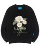 Ellamo Fleece-Lined M Lamo Cosmos Sweatshirt Unisex Big Sizes S~4Xl