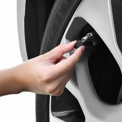 12pcs Tire Valve Stem Caps Leakproof Sealing Bike Tires Air Mouth Caps for Driving Car Accessories