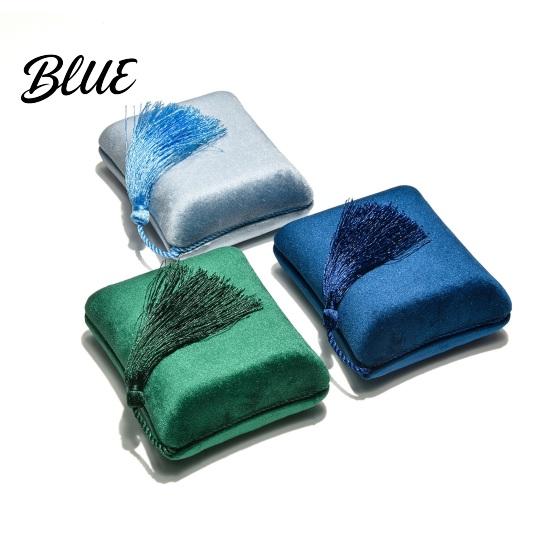 Travel Jewelry Case Velvet Box Organizer with Tassel Women Lined