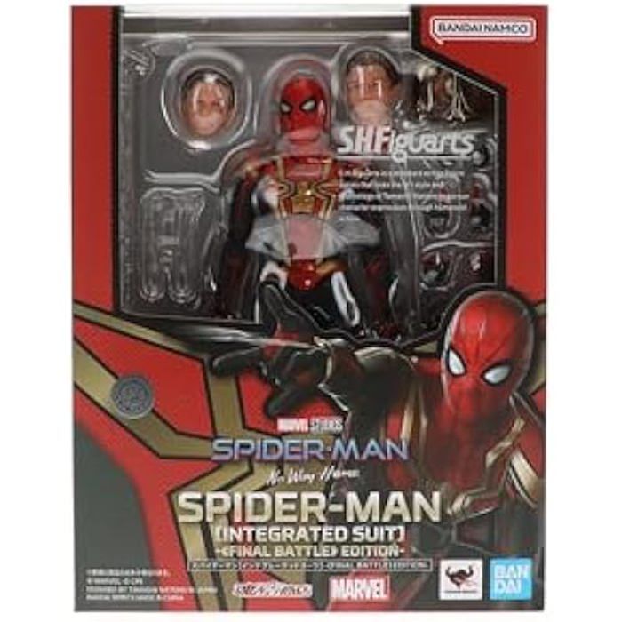 Figurine - MARVEL - SH Figuarts Spiderman - 15 cm - No Way Home - Pour enfants à partir de 3 ans