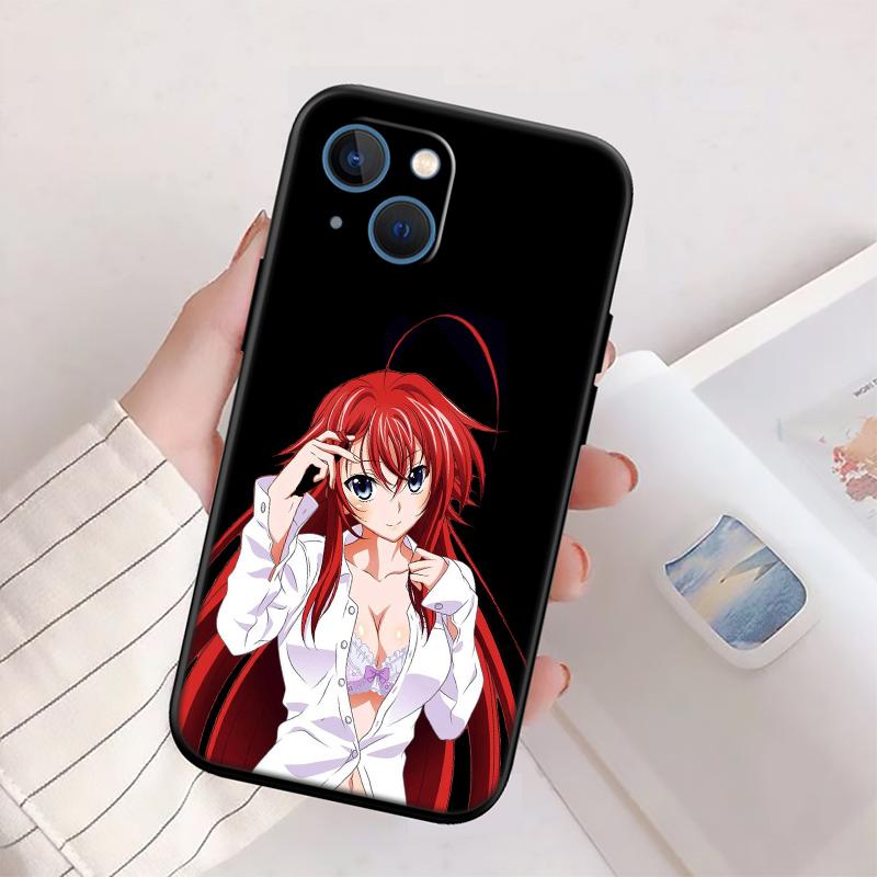 BH37 Rias Gremory Phone Case for Samsung Galaxy S20 S21 S22 Ultra FE + Plus A21S A22 A24 A25 A26 A30 A30S A31