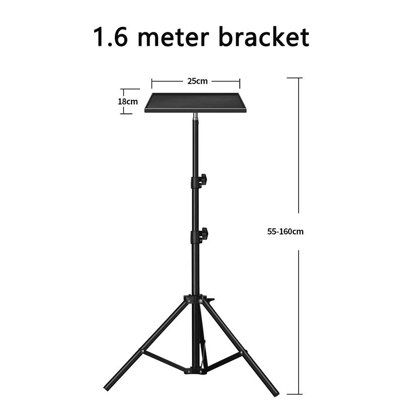 1 Pieza Bandeja para Proyectores Para Monitores de Proyector Para Equipo Bandeja de Trípode Soporte para Teléfono Inteligente Cámara Portátil Proyector Soporte para Micrófono Bracket