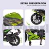 1/12 Scale Kawasaki Ninja ZX-6R Racing Cross-country Motorcycle Toy City Diecast Model Super Sport Miniature Collection Boy Kids Gift