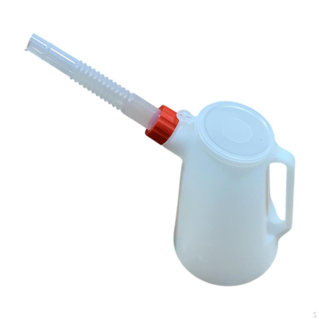 Automotive Oil Dispenser Jug with Measuring Scale And Spout for Vehicles