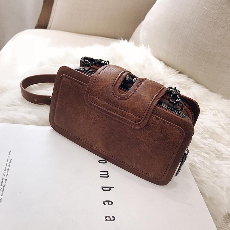 Vintage Umhängetasche für Frauen PU Leder Achselhöhle Tasche Mode Strass Schnalle Umhängetasche Punk Designer Top-griff Taschen
