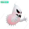 1/2/4PCS Halloween Inflatable Decoration  Outdoor Spooky Horror Halloween Party Glowing Ghosts  LED Rotating Fire Flame Lights