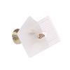 20Pcs/Lot 45 Degree Angle Plastic Corner Bracket Block For Furniture With Screws
