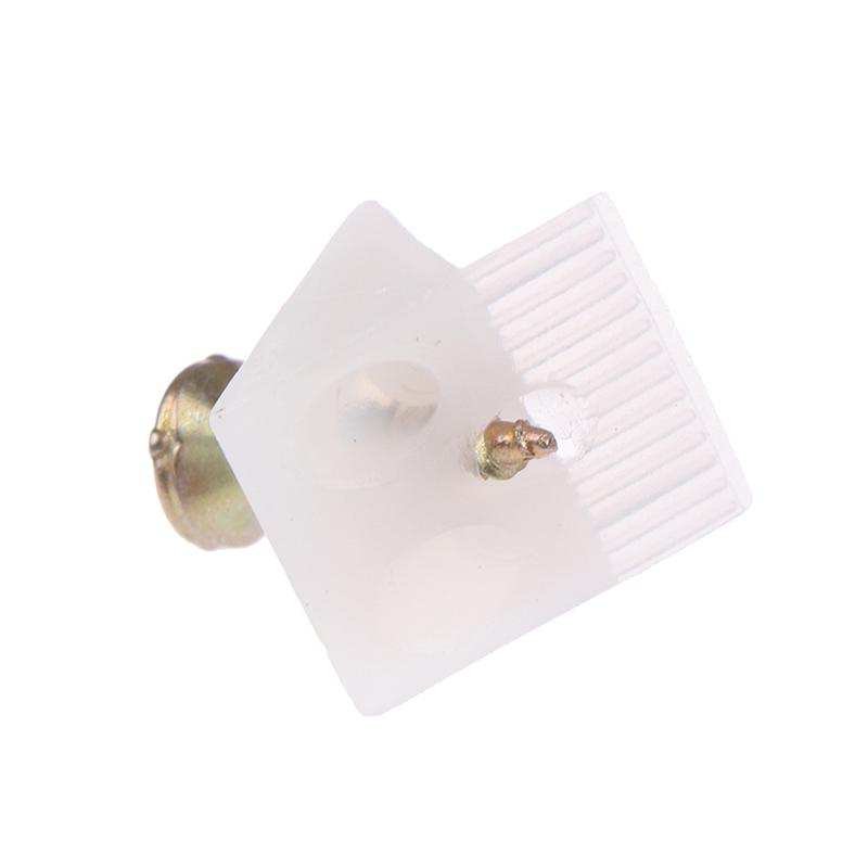 20Pcs/Lot 45 Degree Angle Plastic Corner Bracket Block For Furniture With Screws