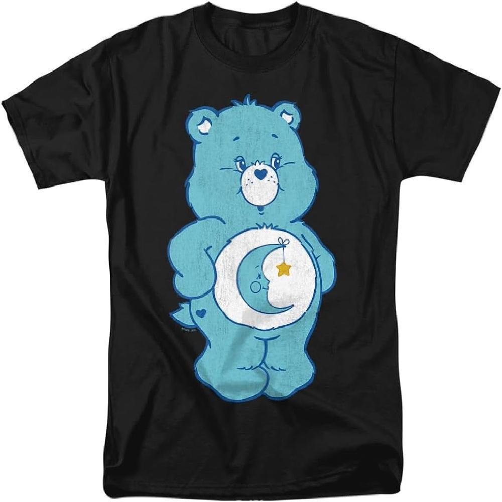 

Care Bears Distressed Bedtime Bear Unisex Adult T Shirt XL чорний