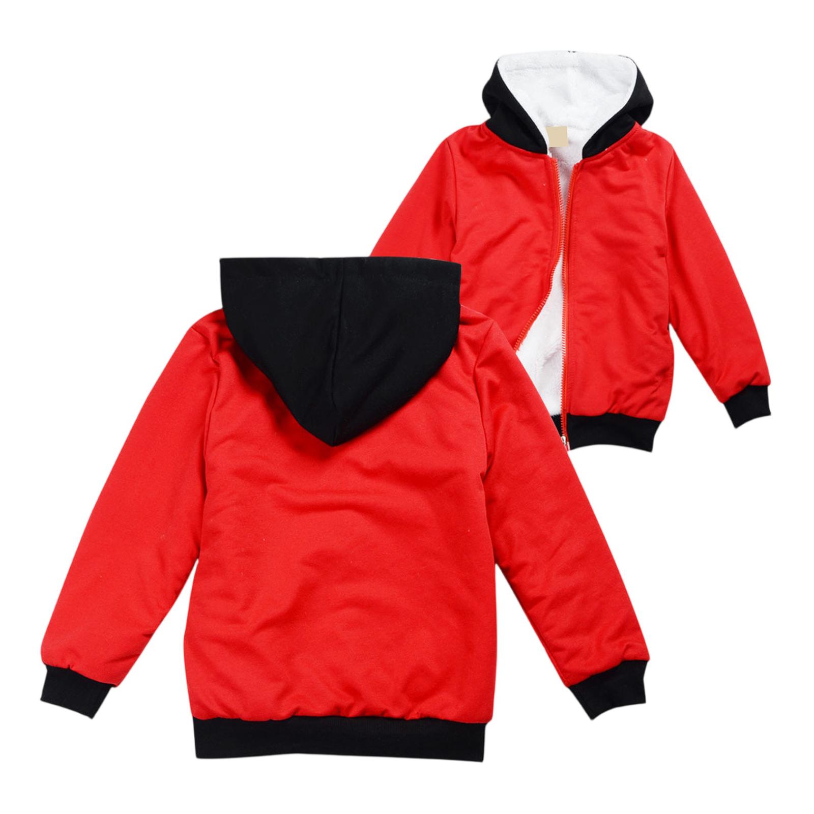 

Kids Pocket Cotton Coat - Thickened Winter Jacket 170