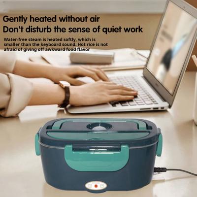 Electric Lunch Box Food Heater Large Capacity Leak-proof Dishwasher Safe Portable Food Warmer Heated Lunch Box