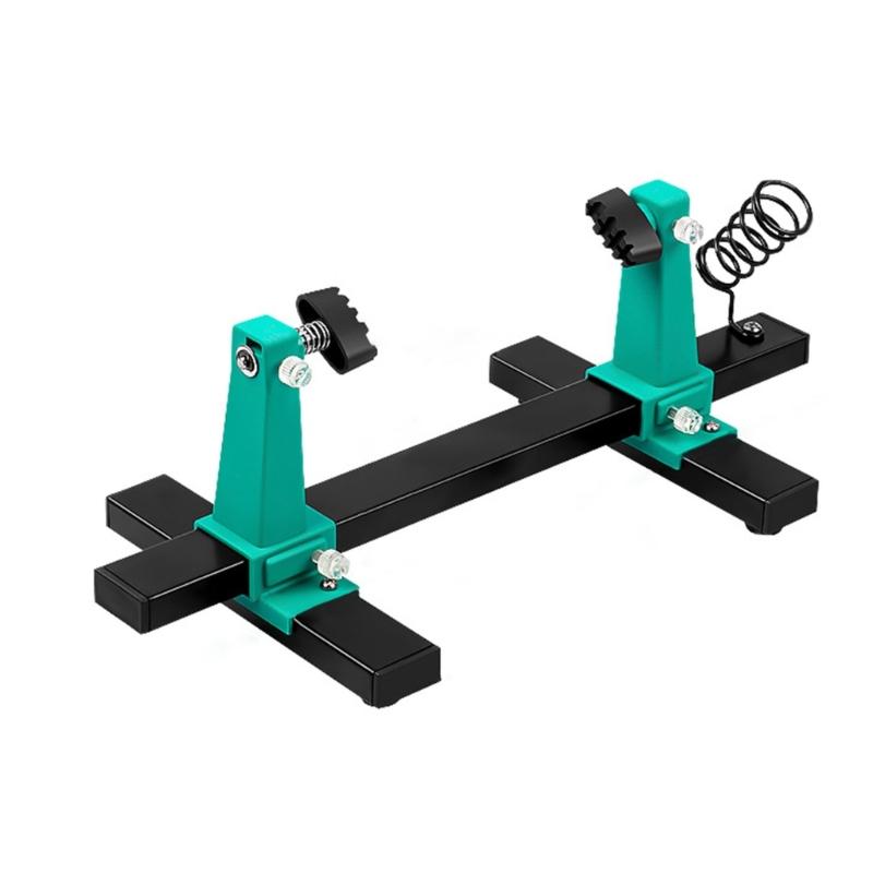 Adjustable Circuit Board Holder, 360 Degrees Rotated, Soldering Helping Hands for Clamping PCB, Desoldering