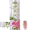 Beautiful Artificial Winter Jasmine Fake Hanging Silk Flowers Vine For Stunning Home Garden Decor