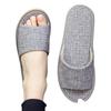Summer linen slippers men's home indoor soft bottom floor non-slip breathable home fabric cool slippers women's summer