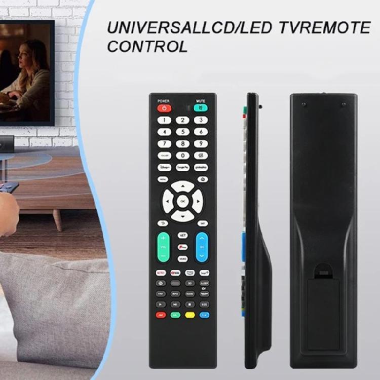 LCD TV Remote Control Replacement Remote Controller Media Player for RM-014S+ HDTV Remote Media Player Accessories
