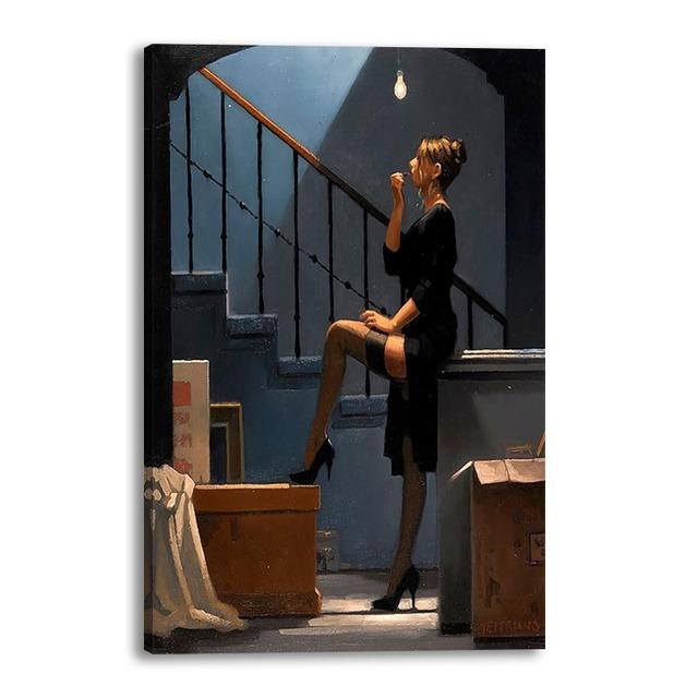 

Портрет Джека Веттриано, холст, картина, три настенных постера и принт, настенные картины, домашний декор, Cuadros для гостиной 21*30cm