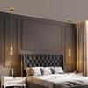 Modern Minimalist Crystal Water Drop Spiral Staircase Chandelier for Bedroom and Restaurant