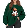 Women's Casual Fashion Long Sleeve Printed Round Neck Sweatshirt Top