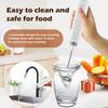 3-in-1 Electric Milk Frother, 3-speeds Power Adjustablehandheld Portable Electric Mixer, Placed Base Type-C Charging