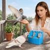 Outdoor Large Capacity Birds Feeder 2 IN 1 Food Trough Automatic Feeder Durable Bird Feeding Supplies Pigeon